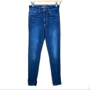 Joe’s dark wash skinny leg mid rise Christina jeans size 26 B51